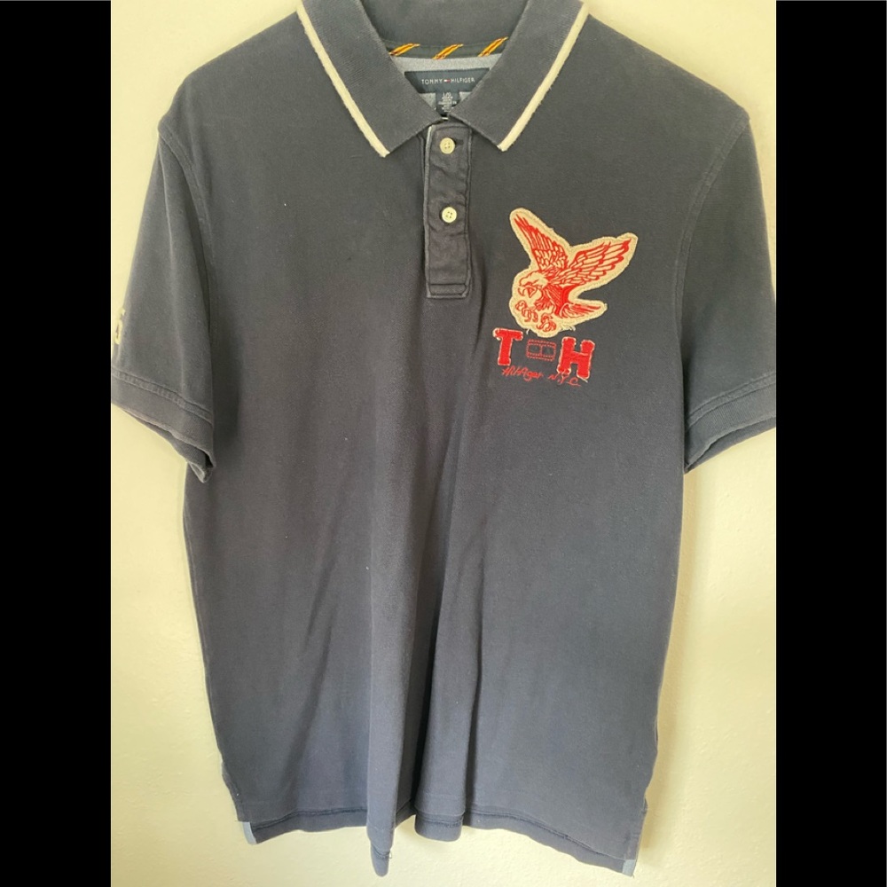 Tommy Hilfiger Mens Polo Vintage